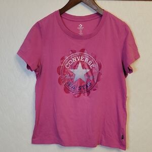 Converse Women's Pink All Star Tee